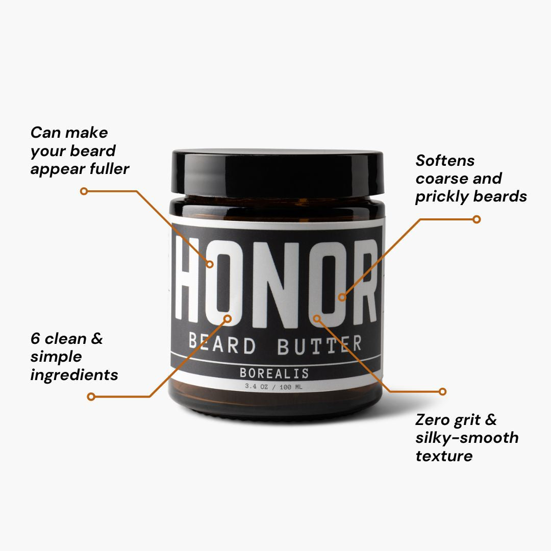 Amber, Sandalwood, Peppermint | Beard Butter