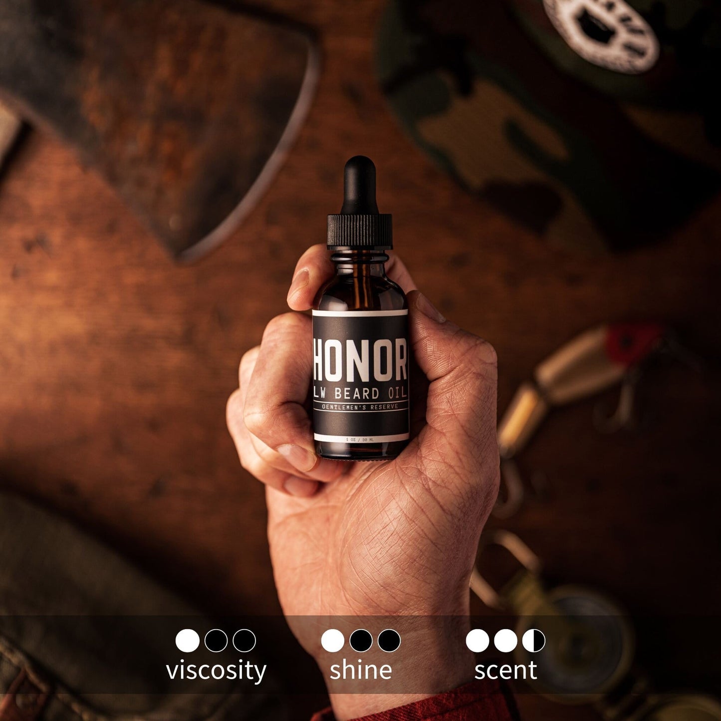 Oud, Smoke, Bourbon | Beard Oil (LW)