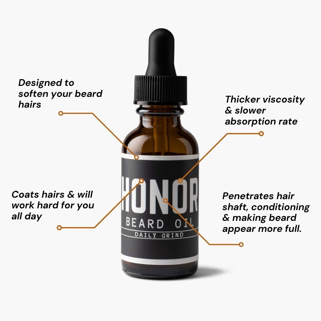 Coffee, Vanilla, Chestnut | Beard Oil (HW)